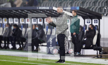 2020-12-01 - Monchengladbach head coach Marco Rose during the UEFA Champions League, Group B football match between VfL Borussia Monchengladbach and FC Internazionale on December 1, 2020 at Borussia Park in Monchengladbach, Germany - Photo Jurgen Fromme / firo Sportphoto / DPPI - VFL BORUSSIA MONCHENGLADBACH VS FC INTERNAZIONALE - UEFA CHAMPIONS LEAGUE - SOCCER