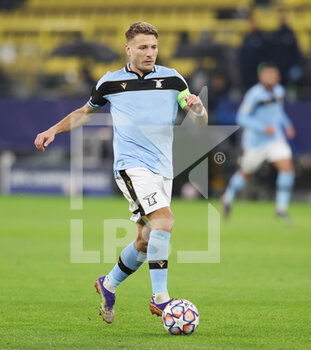2020-12-02 - Ciro Immobile of Lazio during the UEFA Champions League, Group F football match between Borussia Dortmund and SS Lazio on December 2, 2020 at Signal Iduna Park in Dortmund, Germany - Photo Jurgen Fromme / firo Sportphoto / DPPI - BORUSSIA DORTMUND VS SS LAZIO - UEFA CHAMPIONS LEAGUE - SOCCER