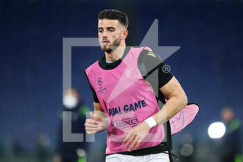 2020-12-08 - Wesley Hoedt of Lazio during warm up before the UEFA Champions League, Group F football match between SS Lazio and Club Brugge KV on December 8, 2020 at Stadio Olimpico in Rome, Italy - Photo Federico Proietti / DPPI - SS LAZIO VS CLUB BRUGGE KV - UEFA CHAMPIONS LEAGUE - SOCCER