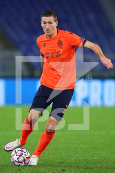 2020-12-08 - Hans Vanaken of Club Brugge in action during the UEFA Champions League, Group F football match between SS Lazio and Club Brugge KV on December 8, 2020 at Stadio Olimpico in Rome, Italy - Photo Federico Proietti / DPPI - SS LAZIO VS CLUB BRUGGE KV - UEFA CHAMPIONS LEAGUE - SOCCER