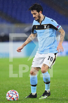 2020-12-08 - Luis Alberto of Lazio in action during the UEFA Champions League, Group F football match between SS Lazio and Club Brugge KV on December 8, 2020 at Stadio Olimpico in Rome, Italy - Photo Federico Proietti / DPPI - SS LAZIO VS CLUB BRUGGE KV - UEFA CHAMPIONS LEAGUE - SOCCER