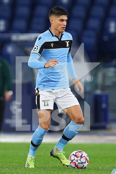 2020-12-08 - Joaquin Correa of Lazio in action during the UEFA Champions League, Group F football match between SS Lazio and Club Brugge KV on December 8, 2020 at Stadio Olimpico in Rome, Italy - Photo Federico Proietti / DPPI - SS LAZIO VS CLUB BRUGGE KV - UEFA CHAMPIONS LEAGUE - SOCCER