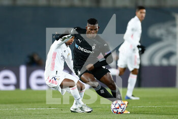 2020-12-09 - Breel Embolo of Monchengladbach in action during the UEFA Champions League, Group B football match between Real Madrid and Borussia Monchengladbach on december 9, 2020 at Ciudad Deportiva Real Madrid in Valdebebas, Madrid, Spain - Photo Oscar J Barroso / Spain DPPI / DPPI - REAL MADRID VS BORUSSIA MONCHENGLADBACH - UEFA CHAMPIONS LEAGUE - SOCCER