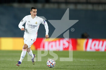 2020-12-09 - Lucas Vazquez of Real Madrid in action during the UEFA Champions League, Group B football match between Real Madrid and Borussia Monchengladbach on december 9, 2020 at Ciudad Deportiva Real Madrid in Valdebebas, Madrid, Spain - Photo Oscar J Barroso / Spain DPPI / DPPI - REAL MADRID VS BORUSSIA MONCHENGLADBACH - UEFA CHAMPIONS LEAGUE - SOCCER