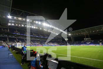 2021-02-17 - General view prior to the UEFA Champions League, Round of 16, 1st leg football match between FC Porto and Juventus FC on February 17, 2021 at Estadio do Dragao in Porto, Portugal - Photo Nuno Guimaraes / ProSportsImages / DPPI - FC PORTO AND JUVENTUS FC - UEFA CHAMPIONS LEAGUE - SOCCER