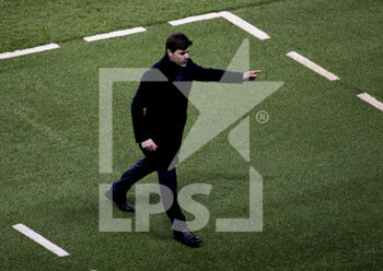 2021-03-10 - Coach of PSG Mauricio Pochettino during the UEFA Champions League, round of 16, 2nd leg football match between Paris Saint-Germain (PSG) and FC Barcelona (Barca) on March 10, 2021 at Parc des Princes stadium in Paris, France - Photo Jean Catuffe / DPPI - PARIS SAINT-GERMAIN (PSG) AND FC BARCELONA (BARCA) - UEFA CHAMPIONS LEAGUE - SOCCER