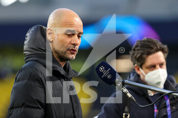 2021-04-14 - Coach Pep Guardiola of Manchester City during the UEFA Champions League, Quarter-Finals, 2nd leg football match between Borussia Dortmund and Manchester City on April 14, 2021 at Signal Iduna Park in Dortmund, Germany - Photo Joachim Bywaletz / Orange Pictures / DPPI - BORUSSIA DORTMUND VS MANCHESTER CITY - UEFA CHAMPIONS LEAGUE - SOCCER