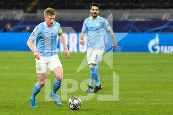 2021-04-14 - Kevin De Bruyne of Manchester City during the UEFA Champions League, Quarter-Finals, 2nd leg football match between Borussia Dortmund and Manchester City on April 14, 2021 at Signal Iduna Park in Dortmund, Germany - Photo Joachim Bywaletz / Orange Pictures / DPPI - BORUSSIA DORTMUND VS MANCHESTER CITY - UEFA CHAMPIONS LEAGUE - SOCCER