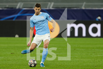 2021-04-14 - Ruben Dias of Manchester City during the UEFA Champions League, Quarter-Finals, 2nd leg football match between Borussia Dortmund and Manchester City on April 14, 2021 at Signal Iduna Park in Dortmund, Germany - Photo Joachim Bywaletz / Orange Pictures / DPPI - BORUSSIA DORTMUND VS MANCHESTER CITY - UEFA CHAMPIONS LEAGUE - SOCCER