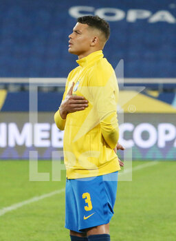2021-07-03 - Thiago Silva of Brazil during the Copa America 2021, quarter final football match between Brazil and Chile on July 3, 2021 at Olympic stadium in Rio de Janeiro, Brazil - Photo Laurent Lairys / DPPI - 2021 QUARTER FINAL - BRAZIL VS CHILE - COPA AMERICA - SOCCER
