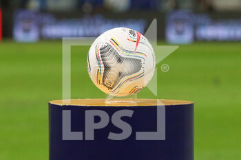2021-07-07 - Match ball during the Copa America 2021, semi-final football match between Argentina and Colombia on July 7, 2021 at Estadio Nacional Mane Garrincha in Brasilia, Brazil - Photo Laurent Lairys / DPPI - COPA AMERICA 2021, SEMI-FINAL - ARGENTINA VS COLOMBIA - COPA AMERICA - SOCCER