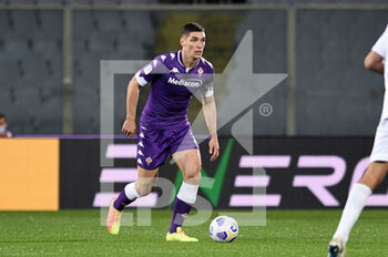 2020-10-28 - Nikola Milenkovic of ACF Fiorentina in action - FIORENTINA VS PADOVA - ITALIAN CUP - SOCCER
