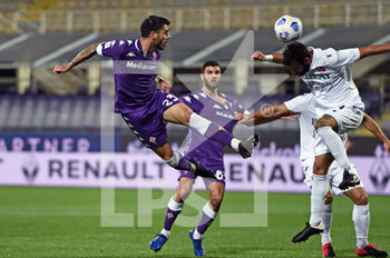 2020-10-28 - Loreno Venuti of ACF Fiorentina scores a goal of 1-0 - FIORENTINA VS PADOVA - ITALIAN CUP - SOCCER