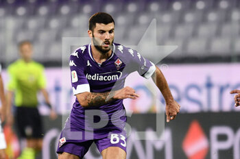 2020-10-28 - Patrick Cutrone of ACF Fiorentina in action - FIORENTINA VS PADOVA - ITALIAN CUP - SOCCER
