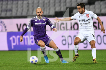 2020-10-28 - Riccardo Saponara of ACF Fiorentina in action - FIORENTINA VS PADOVA - ITALIAN CUP - SOCCER
