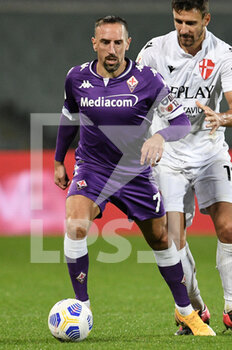2020-10-28 - Franck Ribery of ACF Fiorentina in action - FIORENTINA VS PADOVA - ITALIAN CUP - SOCCER