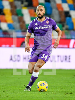 2020-11-25 - Sofyan Amrabat (Fiorentina) - UDINESE VS FIORENTINA - ITALIAN CUP - SOCCER