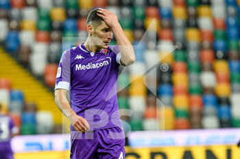 2020-11-25 - Nikola Milenkovic (Fiorentina) despair - UDINESE VS FIORENTINA - ITALIAN CUP - SOCCER