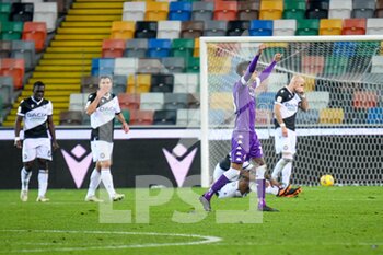 2020-11-25 - Goal of 0 -1 by Cristobal Montiel (Fiorentina) happiness - UDINESE VS FIORENTINA - ITALIAN CUP - SOCCER