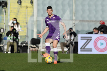 2021-01-13 - Nikola Milenkovic of ACF Fiorentina - ACF FIORENTINA VS FC INTERNAZIONALE - ITALIAN CUP - SOCCER