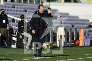 2021-01-13 - Cesare Prandelli manager of ACF Fiorentina gestures - ACF FIORENTINA VS FC INTERNAZIONALE - ITALIAN CUP - SOCCER