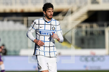 2021-01-13 - Andrea Ranocchia of FC Internazionale in action - ACF FIORENTINA VS FC INTERNAZIONALE - ITALIAN CUP - SOCCER
