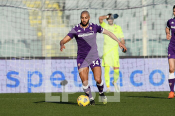 2021-01-13 - Sofyan Amrabat of ACF Fiorentina in action - ACF FIORENTINA VS FC INTERNAZIONALE - ITALIAN CUP - SOCCER
