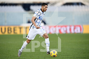 2021-01-13 - Achraf Hakimi of FC Internazionale in action - ACF FIORENTINA VS FC INTERNAZIONALE - ITALIAN CUP - SOCCER