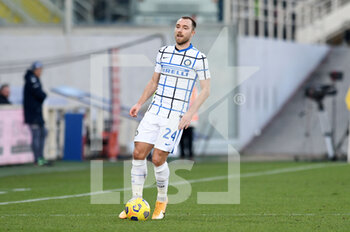 2021-01-13 - Christian Eriksen of FC Internazionale in action - ACF FIORENTINA VS FC INTERNAZIONALE - ITALIAN CUP - SOCCER