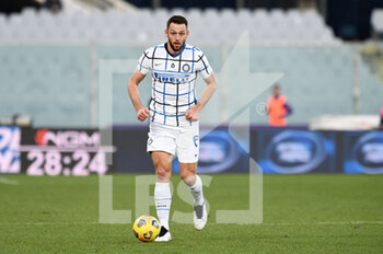 2021-01-13 - Stefan Devij of FC Internazionale in action - ACF FIORENTINA VS FC INTERNAZIONALE - ITALIAN CUP - SOCCER