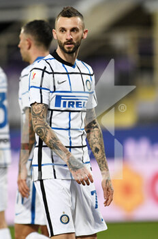 2021-01-13 - Marcelo Brozovic of FC Internazionale in action - ACF FIORENTINA VS FC INTERNAZIONALE - ITALIAN CUP - SOCCER