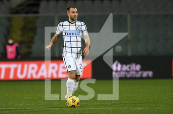 2021-01-13 - Christian Eriksenof FC Internazionale in action - ACF FIORENTINA VS FC INTERNAZIONALE - ITALIAN CUP - SOCCER