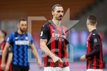 2021-01-26 - Zlatan Ibrahimovic (AC Milan) - FC INTERNAZIONALE VS AC MILAN - ITALIAN CUP - SOCCER