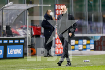 2021-01-26 - Stefano Pioli (AC Milan) - FC INTERNAZIONALE VS AC MILAN - ITALIAN CUP - SOCCER