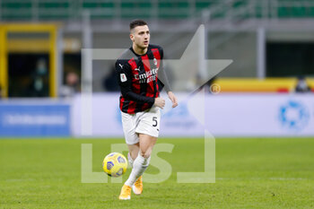 2021-01-26 - Diogo Dalot (AC Milan) - FC INTERNAZIONALE VS AC MILAN - ITALIAN CUP - SOCCER