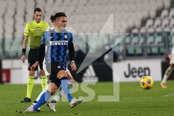 2021-02-09 - Lautaro Martinaez (FC Internazionale) - JUVENTUS FC VS FC INTERNAZIONALE - ITALIAN CUP - SOCCER