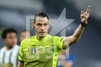 2021-02-09 - Maurizio Mariani referee of the match - JUVENTUS FC VS FC INTERNAZIONALE - ITALIAN CUP - SOCCER