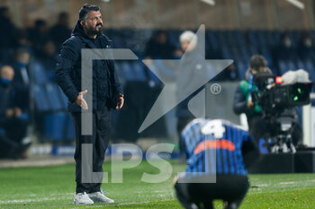 2021-02-10 - Gennaro Gattuso (SSC Napoli) - ATALANTA BC VS SSC NAPOLI - ITALIAN CUP - SOCCER