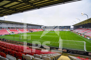 2020-11-08 - A general view of Leigh Sports Village during the Women's English championship, FA Women's Super League football match between Manchester United and Arsenal on November 8, 2020 at Leigh Sports Village in Leigh, England - Photo Malcolm Bryce / ProSportsImages / DPPI - MANCHESTER UNITED VS ARSENAL - ENGLISH FA WOMEN'S SUPER LEAGUE - SOCCER