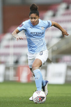 2020-11-14 - Manchester City defender Demi Stokes during the Women's English championship, FA Women's Super League football match between Manchester United and Manchester City on November 14, 2020 at Leigh Sports Village in Leigh, England - Photo Craig Galloway / ProSportsImages / DPPI - MANCHESTER UNITED VS MANCHESTER CITY - ENGLISH FA WOMEN'S SUPER LEAGUE - SOCCER