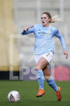 2020-11-14 - Manchester City midfielder Laura Coombs (7) during the Women's English championship, FA Women's Super League football match between Manchester United and Manchester City on November 14, 2020 at Leigh Sports Village in Leigh, England - Photo Craig Galloway / ProSportsImages / DPPI - MANCHESTER UNITED VS MANCHESTER CITY - ENGLISH FA WOMEN'S SUPER LEAGUE - SOCCER