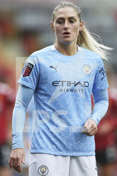 2020-11-14 - Manchester City midfielder Laura Coombs during the Women's English championship, FA Women's Super League football match between Manchester United and Manchester City on November 14, 2020 at Leigh Sports Village in Leigh, England - Photo Craig Galloway / ProSportsImages / DPPI - MANCHESTER UNITED VS MANCHESTER CITY - ENGLISH FA WOMEN'S SUPER LEAGUE - SOCCER