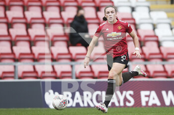 2020-11-14 - Manchester United midfielder Kirsty Hanson during the Women's English championship, FA Women's Super League football match between Manchester United and Manchester City on November 14, 2020 at Leigh Sports Village in Leigh, England - Photo Craig Galloway / ProSportsImages / DPPI - MANCHESTER UNITED VS MANCHESTER CITY - ENGLISH FA WOMEN'S SUPER LEAGUE - SOCCER