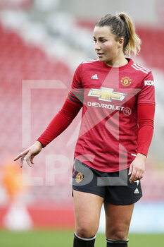 2020-11-14 - Manchester United defender Amy Turner during the Women's English championship, FA Women's Super League football match between Manchester United and Manchester City on November 14, 2020 at Leigh Sports Village in Leigh, England - Photo Craig Galloway / ProSportsImages / DPPI - MANCHESTER UNITED VS MANCHESTER CITY - ENGLISH FA WOMEN'S SUPER LEAGUE - SOCCER