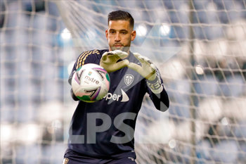 2020-09-16 - Leeds United goalkeeper Francisco Casilla (13) warming up ahead of the English League Cup, EFL Carabao Cup, football match between Leeds United and Hull City on September 16, 2020 at Elland Road in Leeds, England - Photo Simon Davies / ProSportsImages / DPPI - LEEDS UNITED VS HULL CITY - ENGLISH LEAGUE CUP - SOCCER