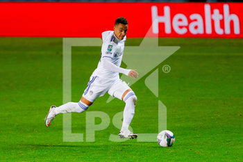 2020-09-16 - Leeds United forward Rodrigo Moreno (20) during the English League Cup, EFL Carabao Cup, football match between Leeds United and Hull City on September 16, 2020 at Elland Road in Leeds, England - Photo Simon Davies / ProSportsImages / DPPI - LEEDS UNITED VS HULL CITY - ENGLISH LEAGUE CUP - SOCCER