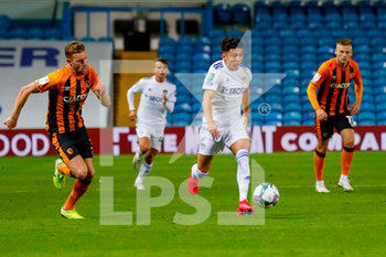2020-09-16 - Leeds United midfielder Ian Poveda (7) during the English League Cup, EFL Carabao Cup, football match between Leeds United and Hull City on September 16, 2020 at Elland Road in Leeds, England - Photo Simon Davies / ProSportsImages / DPPI - LEEDS UNITED VS HULL CITY - ENGLISH LEAGUE CUP - SOCCER