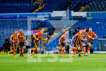 2020-09-16 - Hull City win the penalty shoot out during the English League Cup, EFL Carabao Cup, football match between Leeds United and Hull City on September 16, 2020 at Elland Road in Leeds, England - Photo Simon Davies / ProSportsImages / DPPI - LEEDS UNITED VS HULL CITY - ENGLISH LEAGUE CUP - SOCCER
