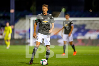 2020-09-22 - Manchester United midfielder Nemanja Matic (31) during the English League Cup, EFL Carabao Cup, football match between Luton Town and Manchester United on September 22, 2020 at Kenilworth Road in Luton, England - Photo Nigel Keene / ProSportsImages / DPPI - LUTON TOWN VS MANCHESTER UNITED - ENGLISH LEAGUE CUP - SOCCER