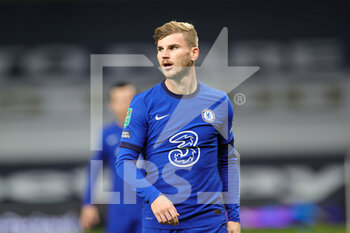 2020-09-29 - Chelsea forward Timo Werner (11) during the English League Cup, EFL Carabao Cup Fourth Round football match between Tottenham Hotspur and Chelsea on September 29, 2020 at Tottenham Hotspur Stadium in London, England - Photo Nigel Keene / ProSportsImages / DPPI - TOTTENHAM HOTSPUR VS CHELSEA - ENGLISH LEAGUE CUP - SOCCER